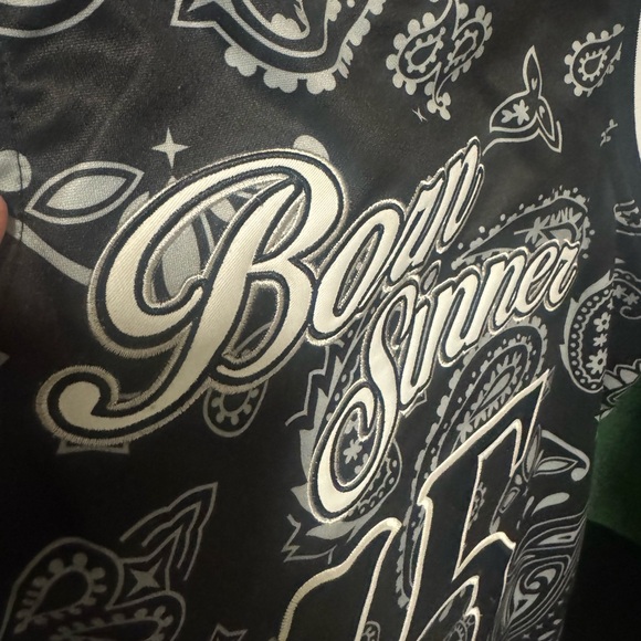 K Cole Dreamville Black and White Paisley Jersey - Picture 8 of 8